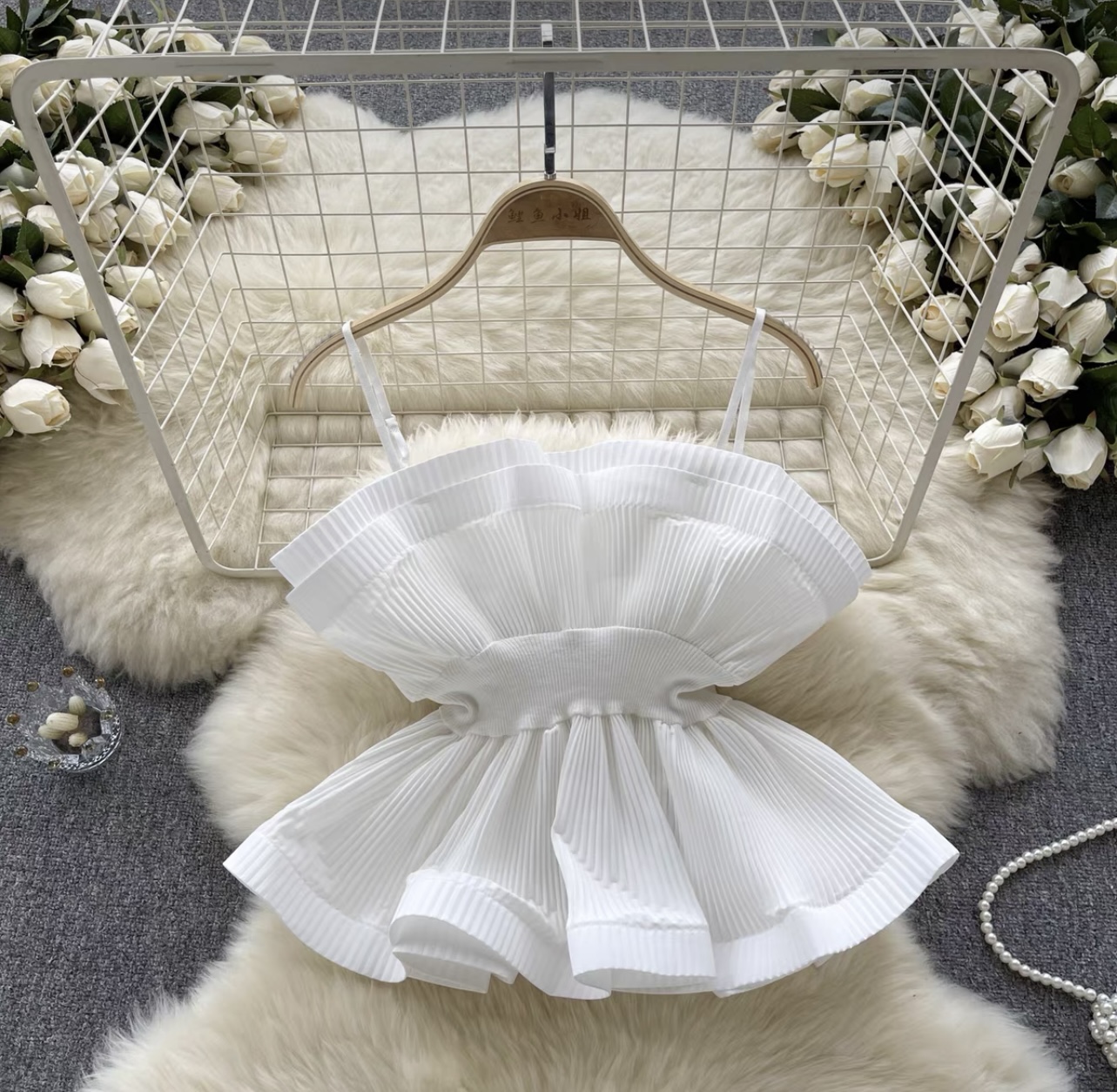 Forbidden love ruffle top TZZ2006 images